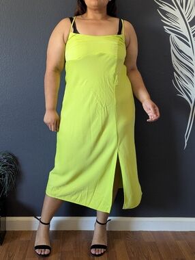 A New Day Slip Green Dress